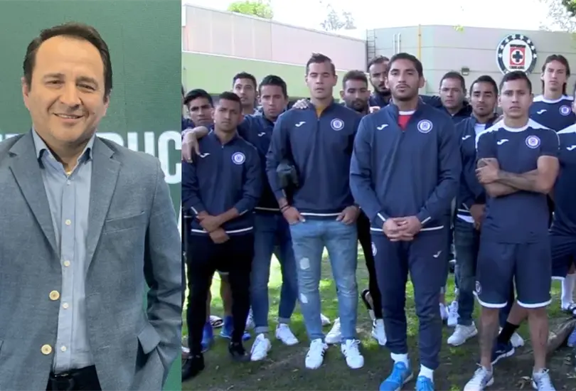 César Martínez habló sobre la polémica en la que se vio envuelto con Cruz Azul en 2019. César Martínez habló sobre la polémica en la que se vio envuelto con Cruz Azul en 2019.