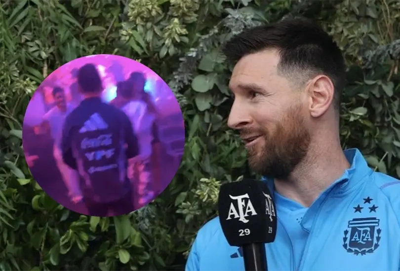 Lionel Messi emocionó a sus seguidores luego de difundirse un video de él bailando durante los festejos de la Selección de Argentina. Lionel Messi emocionó a sus seguidores luego de difundirse un video de él bailando durante los festejos de la Selección de Argentina.