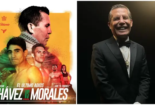 Julio César Chávez tendrá la última pelea de su carrera ante Érik Terrible Morales y te decimos lo que debes saber sobre la venta de boletos. Julio César Chávez tendrá la última pelea de su carrera ante Érik Terrible Morales y te decimos lo que debes saber sobre la venta de boletos.