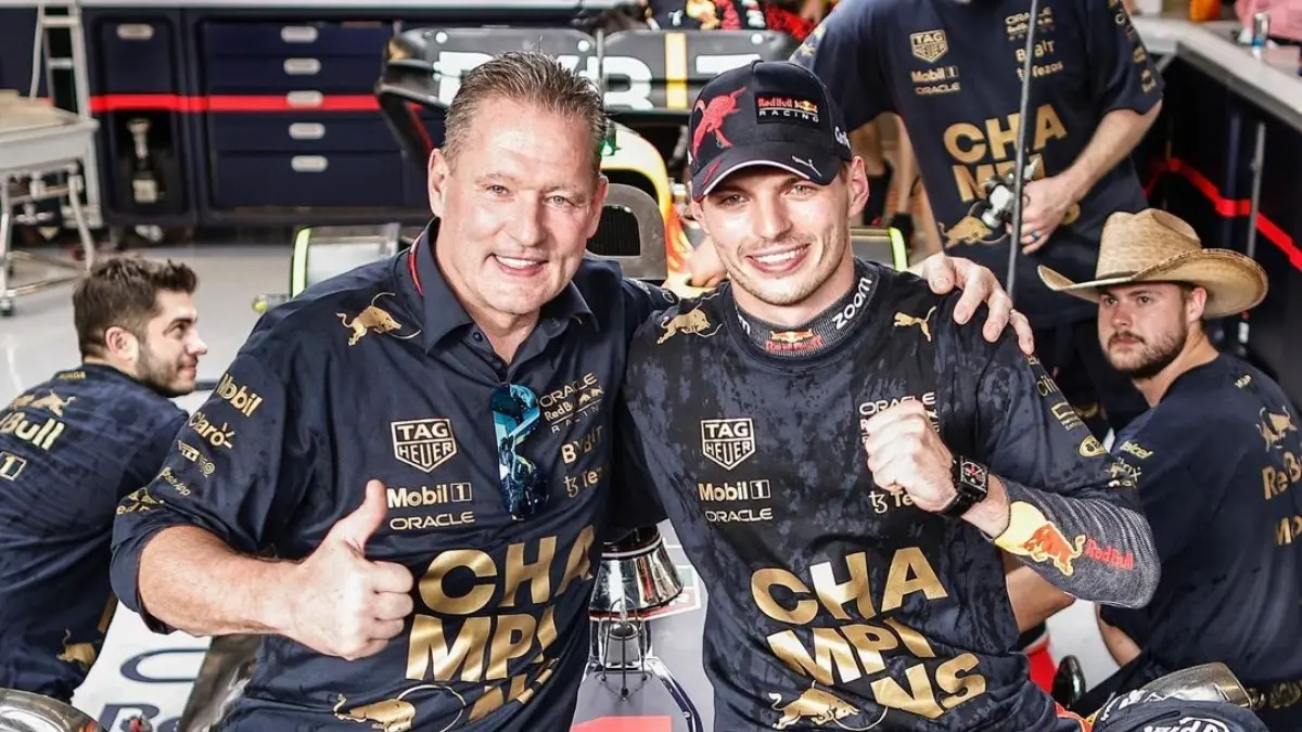 JOS VERSTAPPEN: El papá de Max también fue piloto de la Fórmula Uno, donde estuvo entre 1993 y 2003 en varios equipos, donde su paso más llamativo fue en 1994 cuando fue compañero de Michael Schumacher en Benetton.