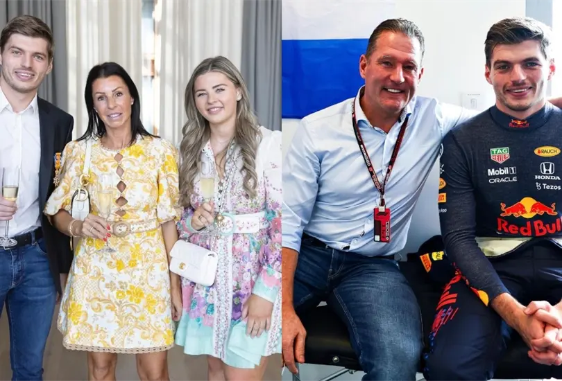 Max Verstappen tiene una familia muy peculiar