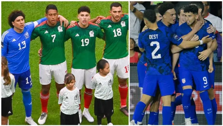 Jorge Sánchez comparó a México con los Estados Unidos. Galería Referee