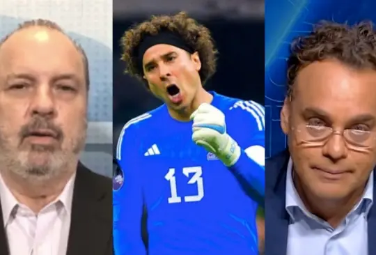 Los panelistas de ESPN, Roberto Gómez Junco y David Faitelson, discutieron en torno a Guillermo Ochoa.