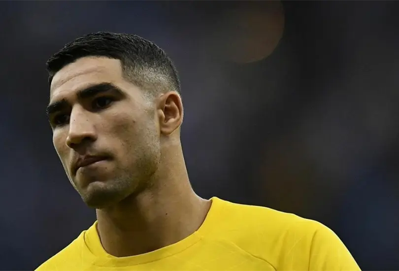Achraf Hakimi es perseguido por las autoridades de Francia.