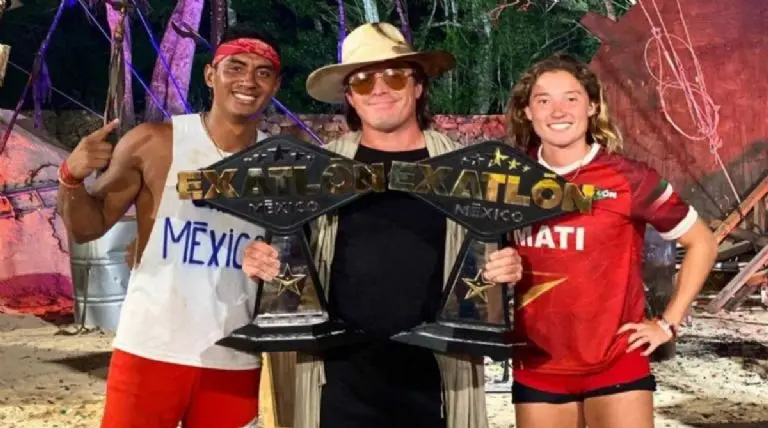 Heliud y Mati son de los favoritos del equipo rojo. Instagram @exatlonmx