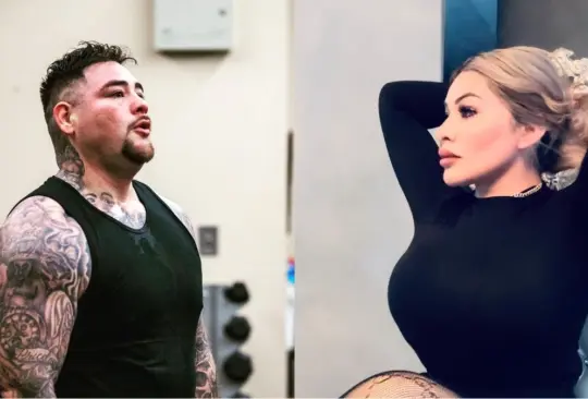 La expareja de Andy Ruiz le tiró su ropa a la basura y lo expuso en redes sociales por supuesta infidelidad.