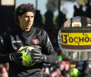 Guillermo Ochoa: Panadería italiana crea pastel en honor al portero del Salernitana