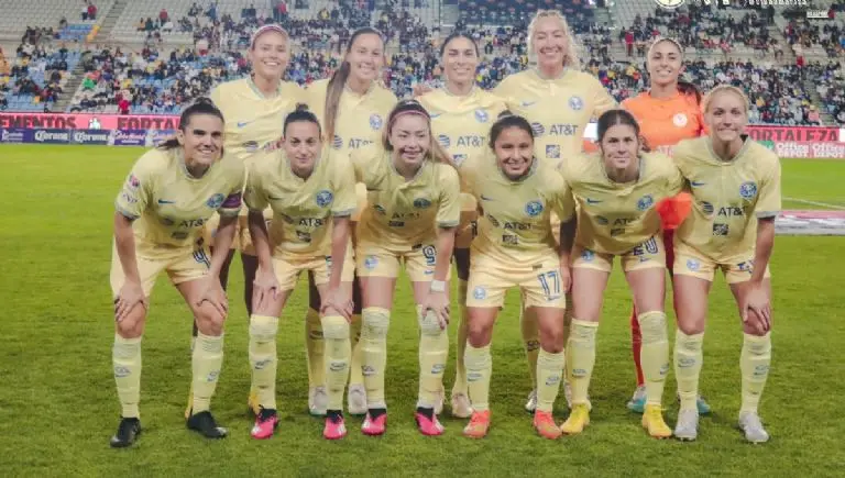 América se mantiene en los primeros lugares de la Liga MX Femenil. @AmericaFemenil