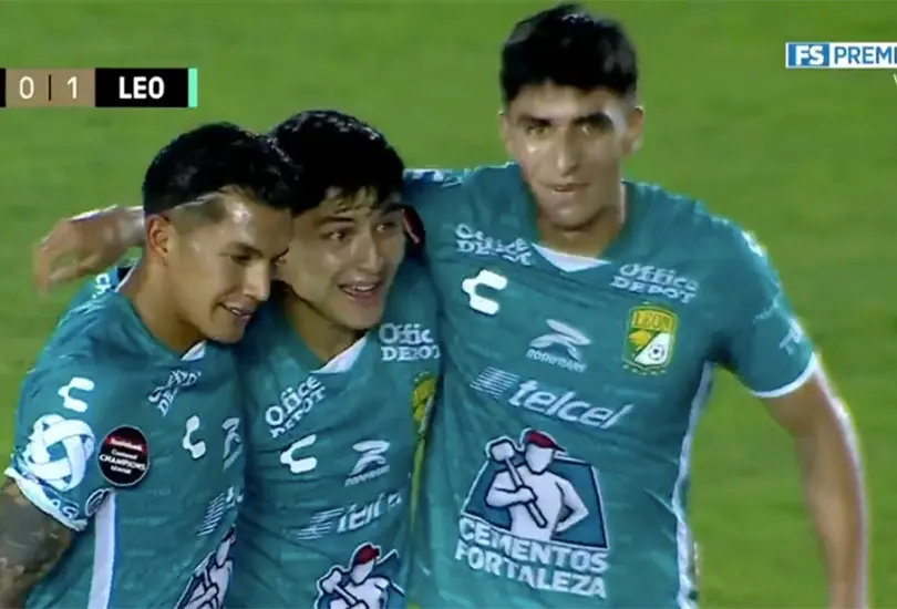 Le&oacute;n celebr&oacute; su victoria ante Tauro FC.