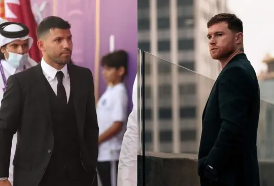 Kun Agüero habló de la situación que vivió con Canelo Álvarez en Qatar 2022