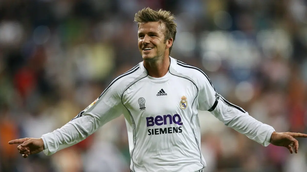 DAVID BECKHAM: El exmediocampista inglés salió en las dos películas de "Gol", donde se interpretó a sí mismo.