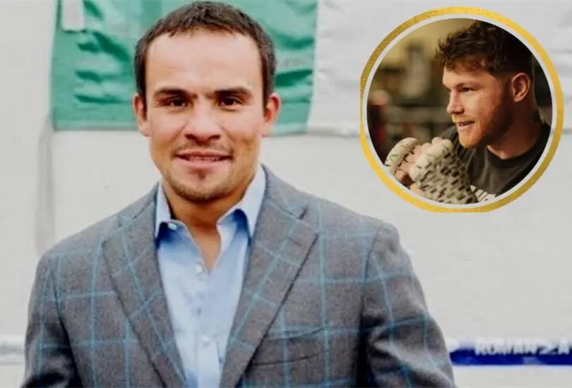 Juan Manuel M&aacute;rquez le mand&oacute; un mensaje al Canelo &Aacute;lvarez donde lo reta a pelear en el Estadio Azteca ante David Benavidez.