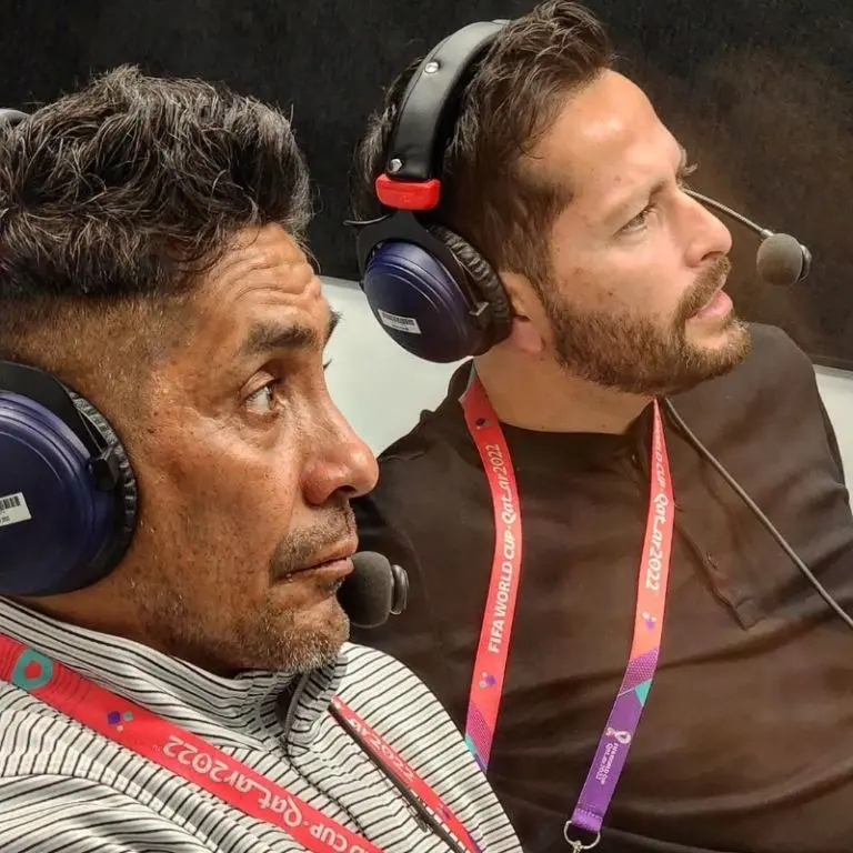 Carlos Guerrero Warrior llevaba varios años como narrador para Azteca Deportes - Instagram @carloslguerrero