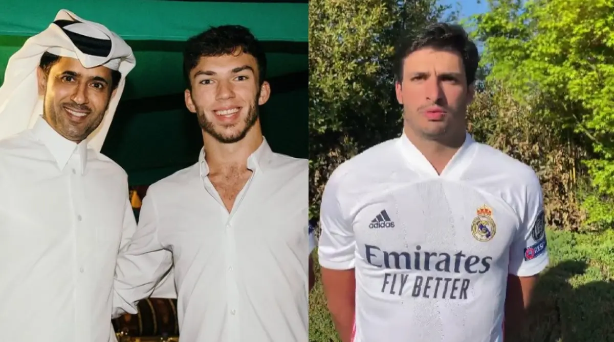 Varios de los pilotos de la Fórmula 1 han confesado de qué equipo de futbol son fanáticos.