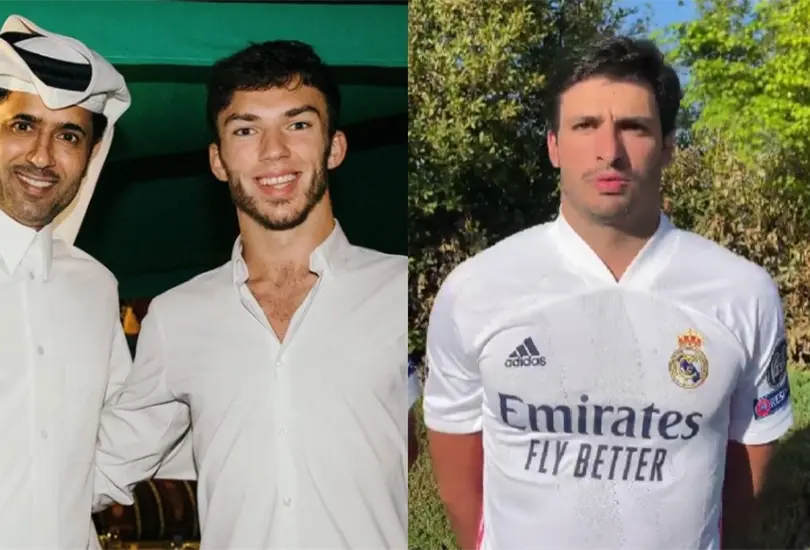 Varios de los pilotos de la F&oacute;rmula 1 han confesado de qu&eacute; equipo de futbol son fan&aacute;ticos.