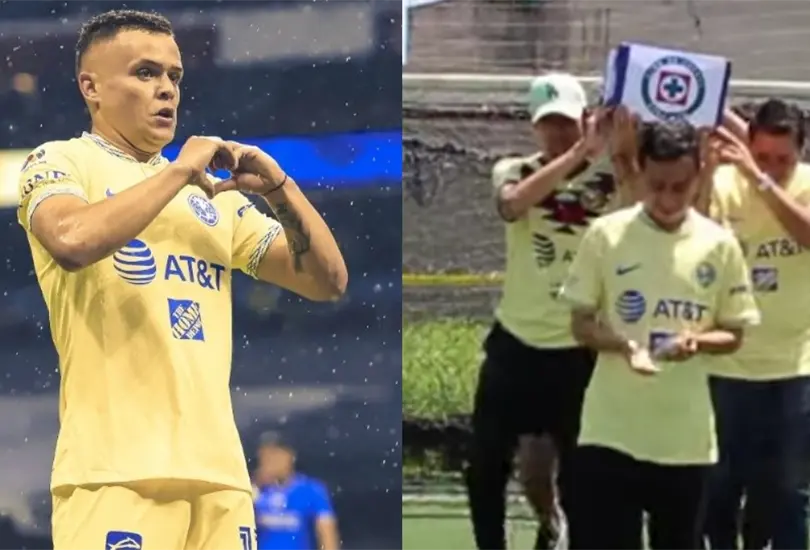 Aficionados del América crearon la Cumbia del 7-0. Aficionados del América crearon la Cumbia del 7-0.