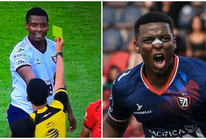 Un comentarista caus&oacute; pol&eacute;mica al asegurar que Joao Maleck se qued&oacute; sin frenos tras una falta del delantero mexicano.