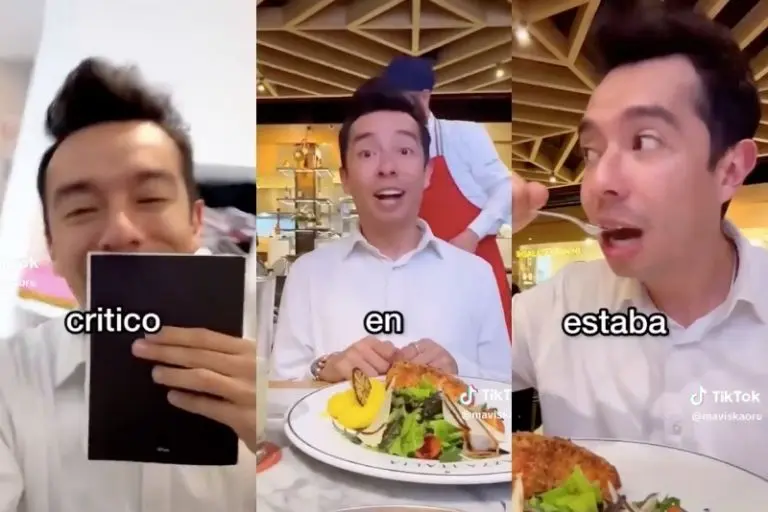 Un joven fingió ser un crítico de comida para entrar en un restaurante de lujo - Capturas de pantalla