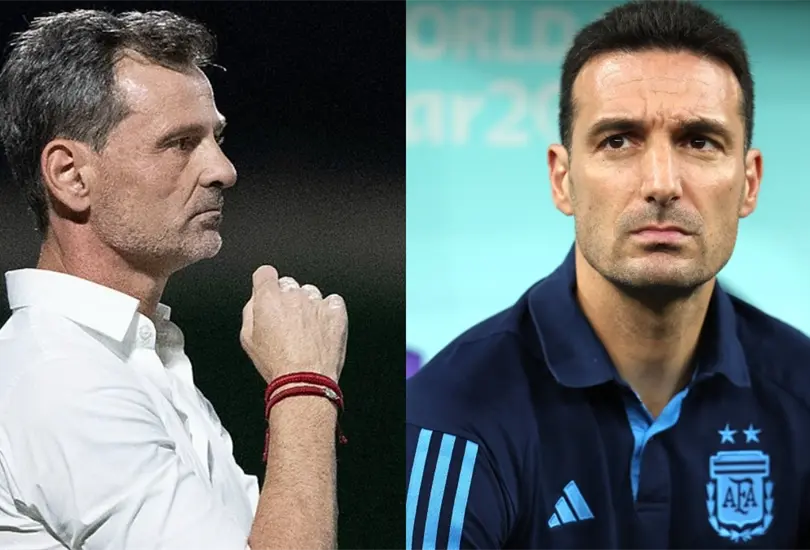 Un periodista hizo la comparaci&oacute;n entre Diego Cocca y Lionel Scaloni