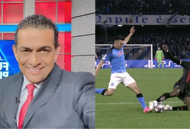 El exárbitro fue contundente con aplaudir la decisión en el supuesto penal sobre Lozano. El exárbitro fue contundente con aplaudir la decisión en el supuesto penal sobre Lozano.