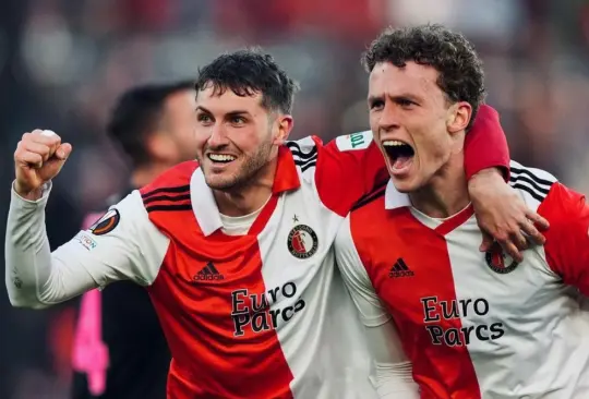 Santiago Giménez y el Feyenoord buscan el pase a las semifinales de la Europa League vs la Roma