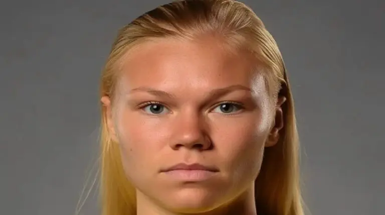 El rostro de Haaland como mujer. Instagram @ari_jayaprakash