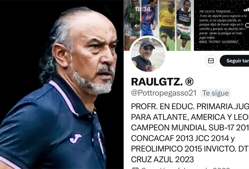 Potro Guti&eacute;rrez denunci&oacute; la aparici&oacute;n de una cuenta fake.