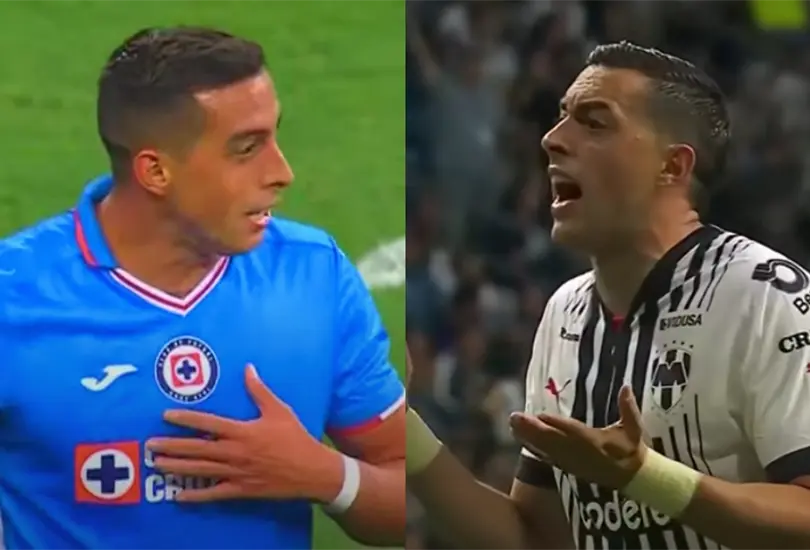 Rogelio Funes Mori se burl&oacute; del arbitraje luego de la expulsi&oacute;n de su mellizo, Ramiro, en el juego de Cruz Azul.