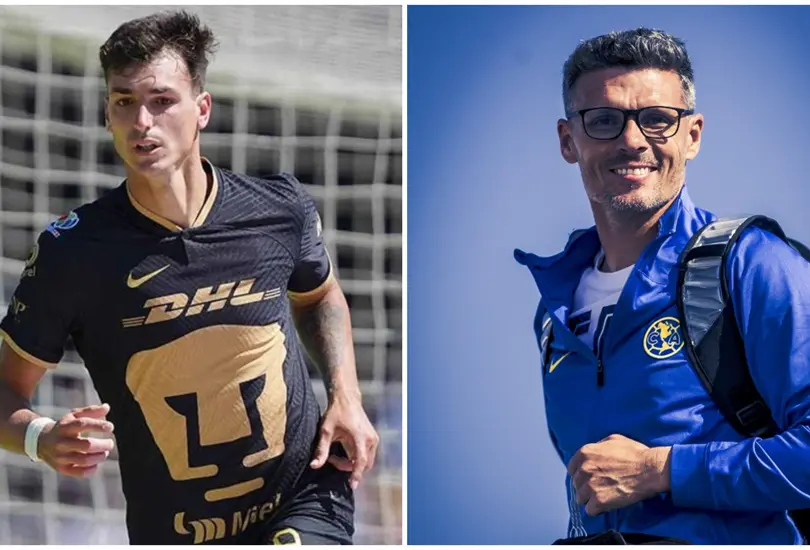 Juan Dinenno creó polémica después de que tuvo un emotivo momento con el Tano Ortiz después del América vs Pumas. Juan Dinenno creó polémica después de que tuvo un emotivo momento con el Tano Ortiz después del América vs Pumas.