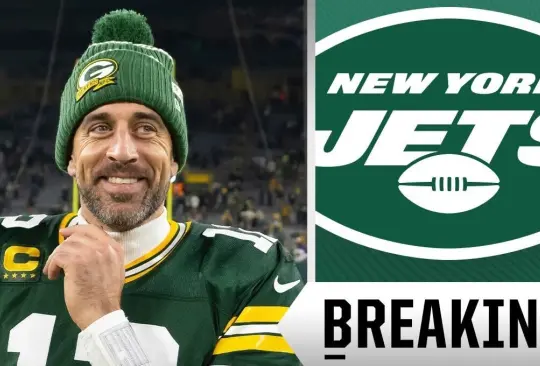 Aaron Rodgers firmó con los Jets para la temporada 2023 de la NFl y uno de sus compañeros ya lo recibió con amenazas.