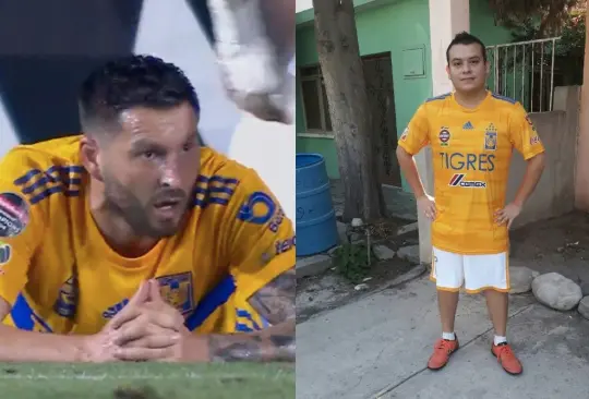 André-Pierre Gignac tiró varias apuestas de los aficionados.