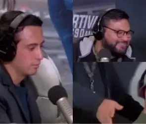 Se burlan de reportero que fue albureado en vivo: "cuánta inocencia"