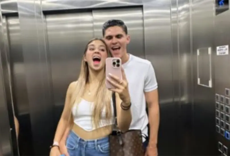Nailea Vidrio e Israel Reyes oficialmente son novios.