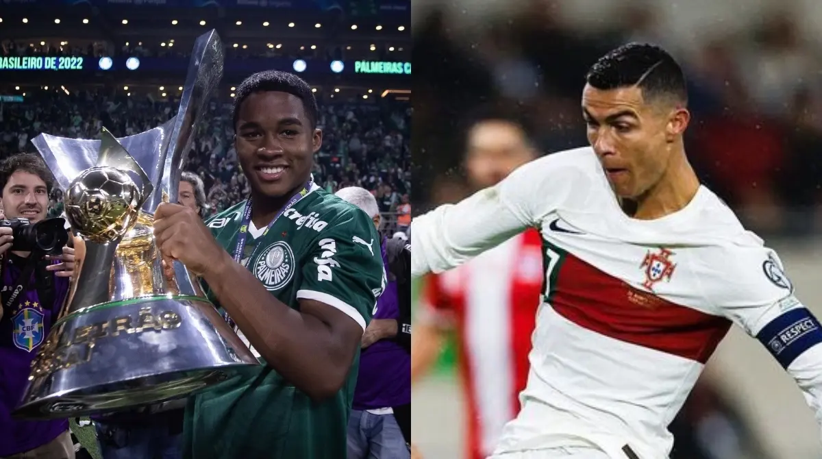 Endrick, joven promesa de Brasil y el Palmeiras, revel&oacute; en entrevista para medios de su pa&iacute;s que Cristiano Ronaldo es su &iacute;dolo y por eso escogi&oacute; jugar con el Real Madrid en el futuro: 'Cristiano, que es mi &iacute;dolo, jug&oacute; en el Real Madrid. Por eso escog&iacute; ese club y creo que es la elecci&oacute;n correcta'.