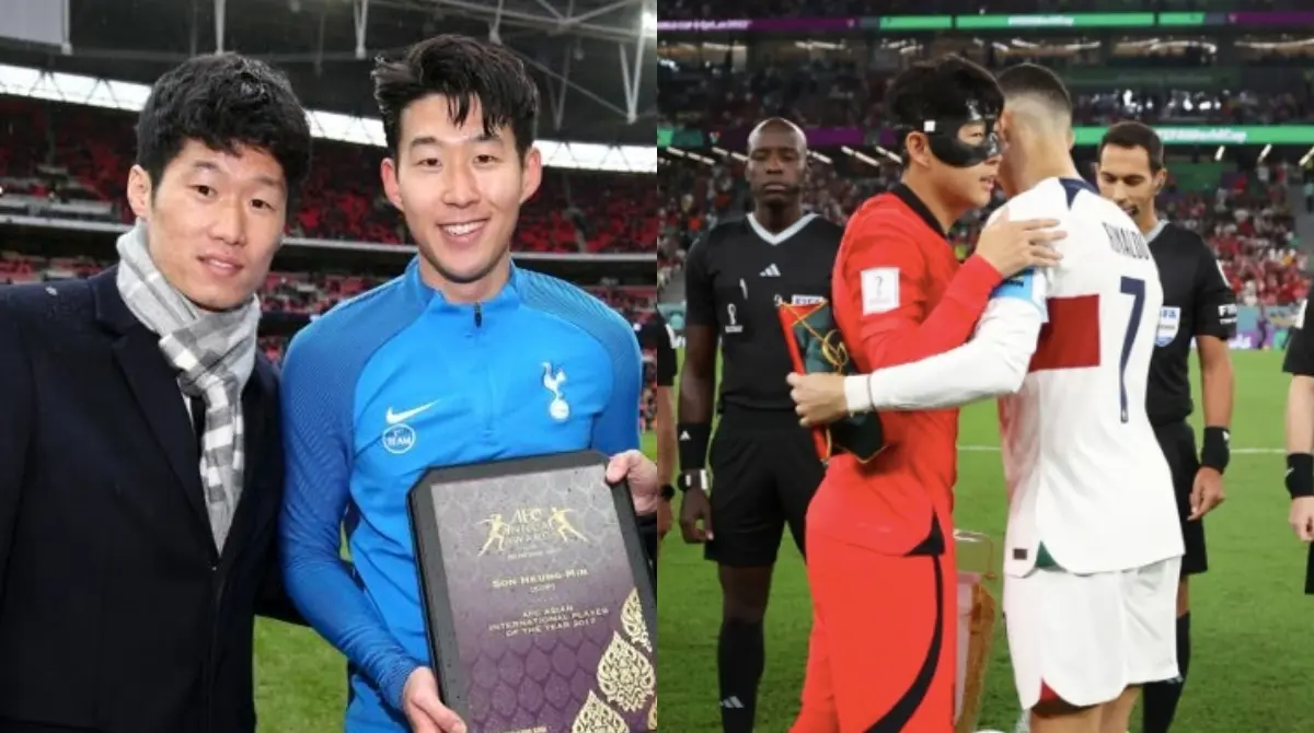 En una entrevista con Four Four Two, Heung-Min Son confes&oacute; que sus m&aacute;s grandes &iacute;dolos eran Cristiano Ronaldo y Park-Ji Sung, esto por el hecho de compartir vestidor en su momento: 'Crec&iacute; viendo muchas veces a Cristiano Ronaldo porque jugaba en el Manchester United y era compa&ntilde;ero de Park Ji-Sung, que era un futbolista surcoreano al que tambi&eacute;n segu&iacute;a mucho'.