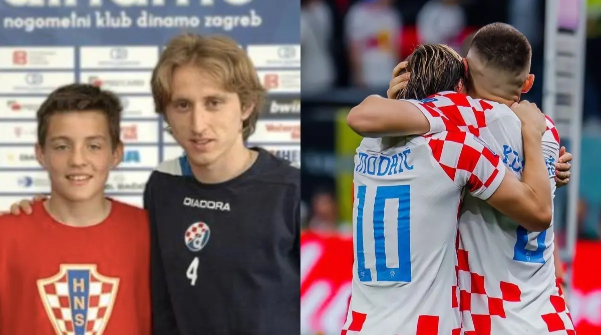 Durante una rueda de prensa previo al Chelsea vs Real Madrid por la Champions League 2022, Mateo Kovacic enalteci&oacute; a Luka Modric y lo nombr&oacute; su &iacute;dolo absoluto: 'Es mi &iacute;dolo y lo admiro porque cuando yo era un ni&ntilde;o jugaba para mi equipo favorito, el Dinamo de Zagreb. Ahora que somos amigos, le admiro incluso m&aacute;s'