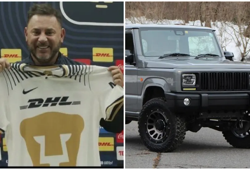 El Turco Mohamed tuvo su primer entrenamiento con los Pumas y sali&oacute; de las instalaciones con la costosa y lujosa camioneta que le regal&oacute; el club.