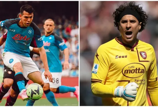 Guillermo Ochoa fue una de las figuras de la Salernitana para que el Napoli del Chucky Lozano no se pudiera coronar en la Serie A.