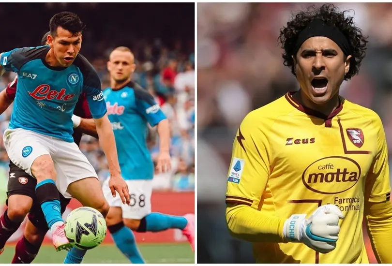 Guillermo Ochoa fue una de las figuras de la Salernitana para que el Napoli del Chucky Lozano no se pudiera coronar en la Serie A.