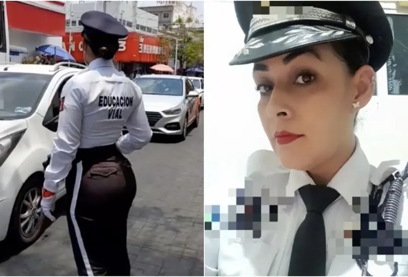 Una polic&iacute;a de tr&aacute;nsito se ha hecho viral por sus videos en TikTok.