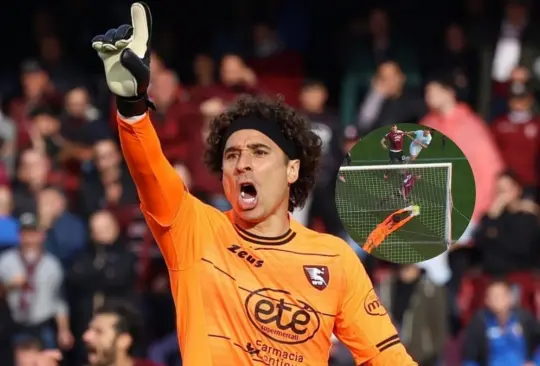 Guillermo Ochoa volvió a demostrar su valía en el Salernitana en el empate contra el Inter por la Serie A.