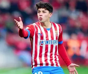 VIDEO: Jordan Carrillo anota su primer GOLAZO en Europa para darle la victoria al Sporting de Gij&oacute;n