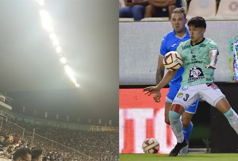 El Estadio del León presenta problemas en sus inmediaciones luego de ser cubierto por una densa capa de humo. El Estadio del León presenta problemas en sus inmediaciones luego de ser cubierto por una densa capa de humo.
