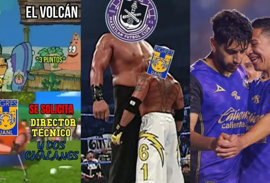 Los memes invadieron las redes sociales luego de la victoria de Mazatlán ante Tigres.