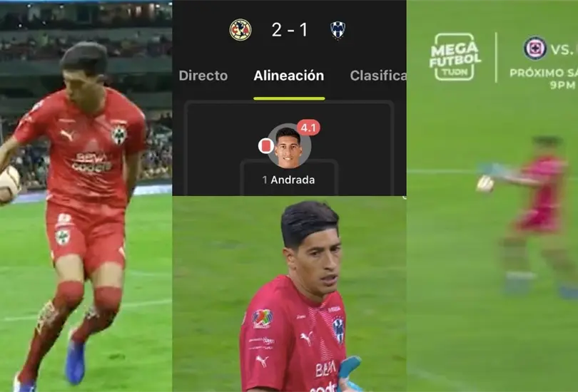 Esteban Andrada tuvo una actuación bochornosa ante América. Esteban Andrada tuvo una actuación bochornosa ante América.