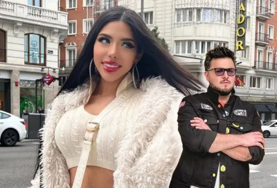 La influencer mexicana no dudó en responder a los insultos que recibió del conductor.