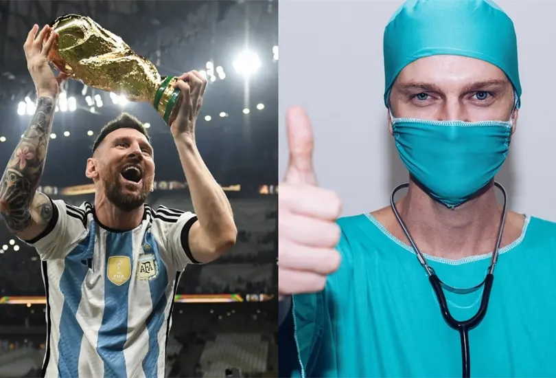 Un aficionado cuestion&oacute; el hecho de que un futbolista gane m&aacute;s que un cirujano.