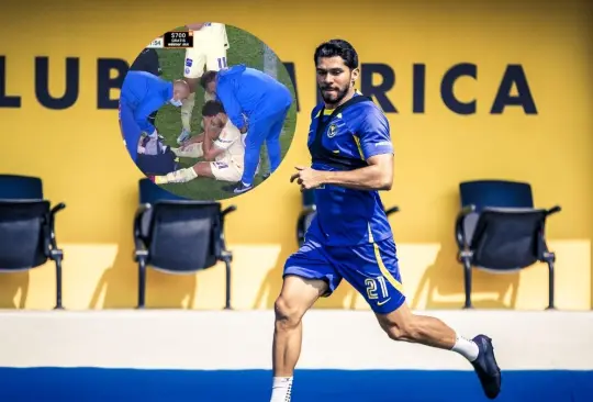 Henry Martín tuvo que salir del América vs Atlético de San Luis luego de recibir un golpe en la cabeza Henry Martín tuvo que salir del América vs Atlético de San Luis luego de recibir un golpe en la cabeza