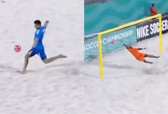Gabriel Macías se volvió viral gracias a un par de golazos en el campeonato de Concacaf de Futbol de Playa. Gabriel Macías se volvió viral gracias a un par de golazos en el campeonato de Concacaf de Futbol de Playa.