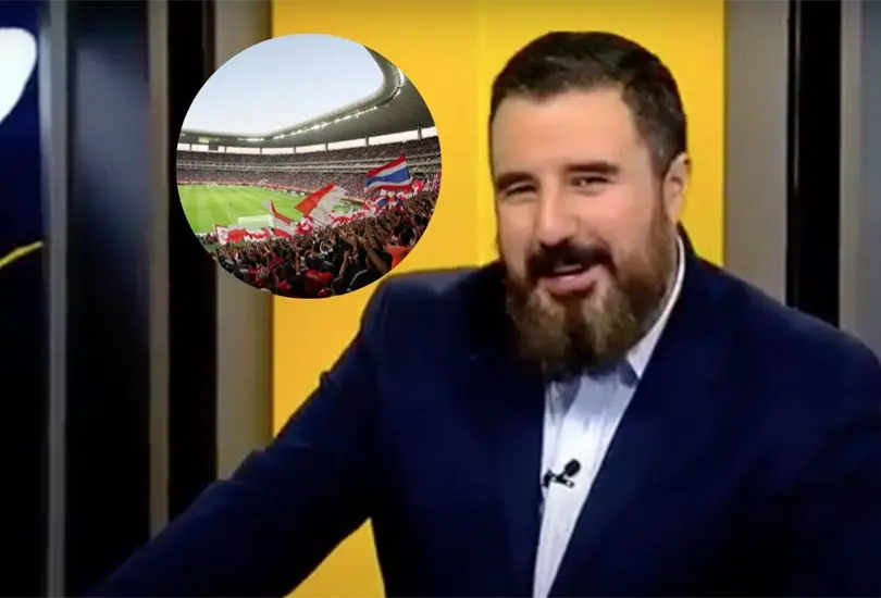 Álvaro Morales aprovechó el triunfo del América sobre Atlético de San Luis para burlarse de los aficionados de Chivas Álvaro Morales aprovechó el triunfo del América sobre Atlético de San Luis para burlarse de los aficionados de Chivas